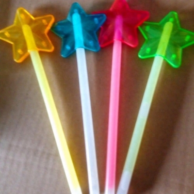 Niet-giftige Glow Stick Wand voor Kerstfeest Decoratie voorraden op Kerstmis