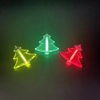 Kerstboomvorm met 8-12 uur gloedtijd in rood en meerdere kleuren