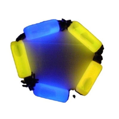 2022 Chemical Glow Bead Armband voor Unisex in verschillende kleuren bij festivalleveranciers