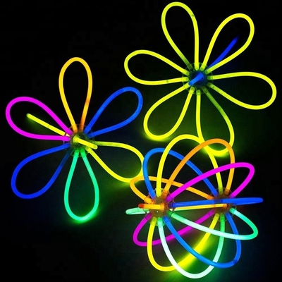 Multi-color gloeiende lantaarn voor feestjes en festivalbenodigdheden PE plastic materiaal