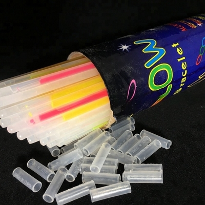 Multi-colors Glow Stick Armbanden 5*200mm PE materiaal voor pocket-vriendelijke promoties